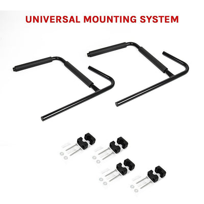 Pair Kayak Storage Rack Hanger Supporter Carrier Surfboard Holder Wall Bracket