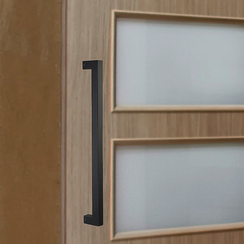 Entrance Door Pull Handle Matte Black 1800mm