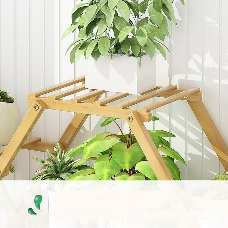 Bamboo Multilayer Flower Plant Bonsai Rack Shelf Stand Porch Lawn Patio