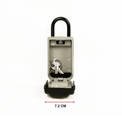 Security 4 Digit Combination Cable Lock Box With Luminous Dials