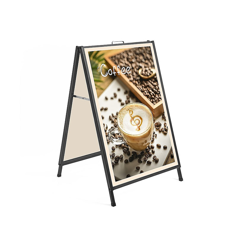 Frame Sign Sidewalk Sign Board 60x90cm For Advertising Poster Display