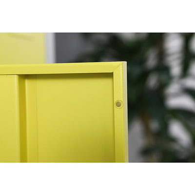 12-Door Locker for Office Gym Shed School Home Storage - Padlock-operated