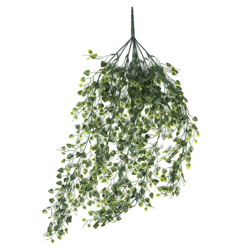 Artificial Hanging Plant (Heart Leaf) UV Resistant 90cm