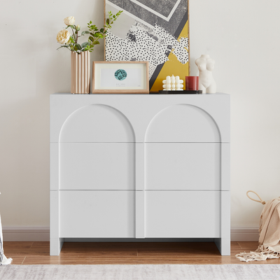 Dome White Sideboard