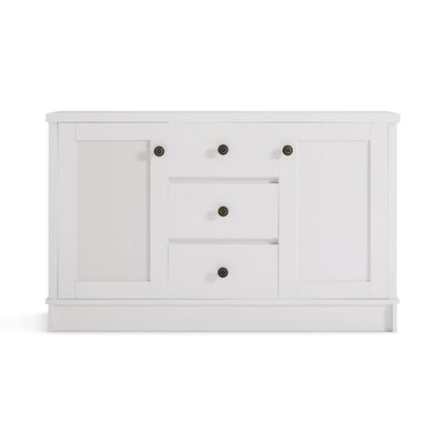 Margaux White Coastal Style Sideboard Buffet Unit