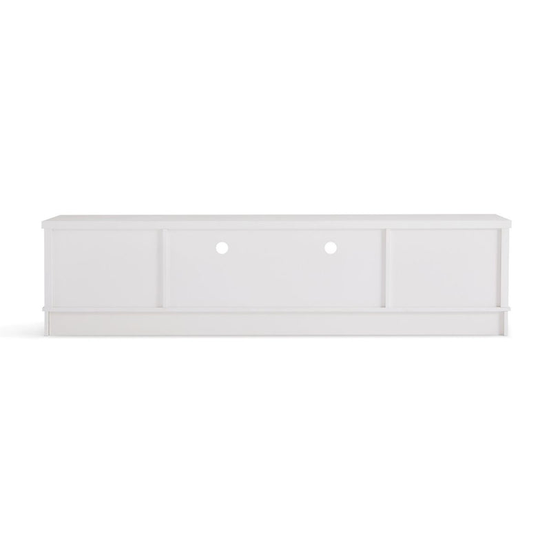 Margaux White Coastal Style 180cm Entertainment Unit