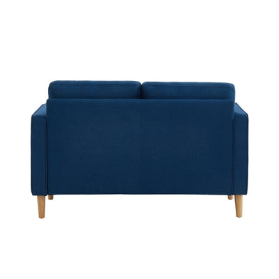 Cassandra 2 Seater Sofa Loveseat couch Blue