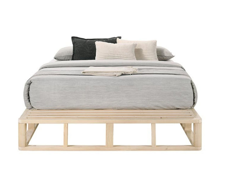 Kurt Wooden Platform Bed Frame Base King