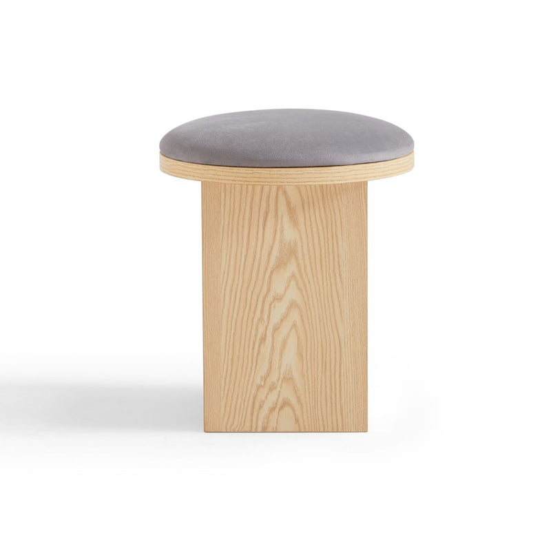 Jiro Wooden Dining Chair Stool