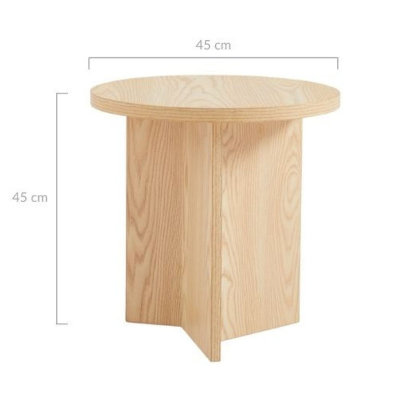 Jiro Wooden Bedside Table