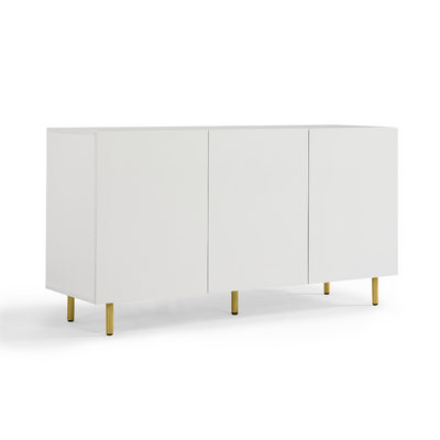 Kori White 3 Door Cabinet