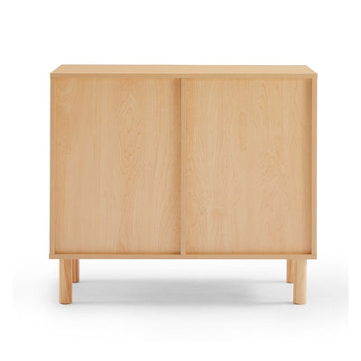 Kailua Rattan 2-Door Accent Cabinet in Maple