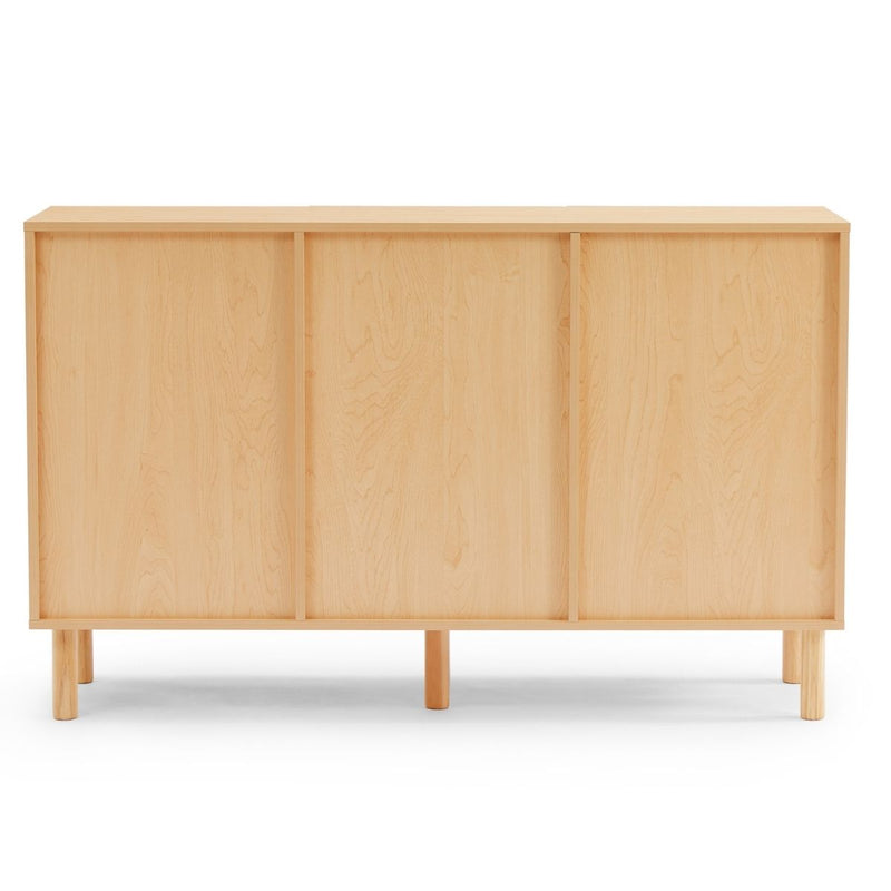 Kailua 3 Door Rattan Sideboard in Maple