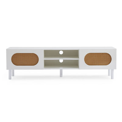 Kailua Rattan 160CM TV Stand in White