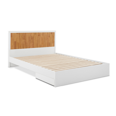 Tracey Column Bed Frame with Storage - King