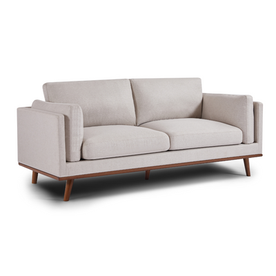 Wesley Grey 3 Seater Sofa