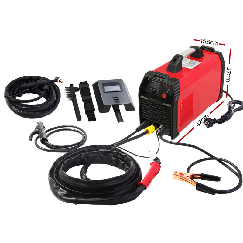 Giantz 220Amp Inverter Welder Plasma Cutter TIG iGBT DC Welding Machine Portable