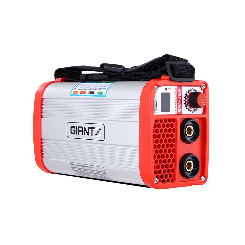 Giantz 280 Amp Inverter Welder DC MMA ARC IGBT Stick Portable Welding Machine 