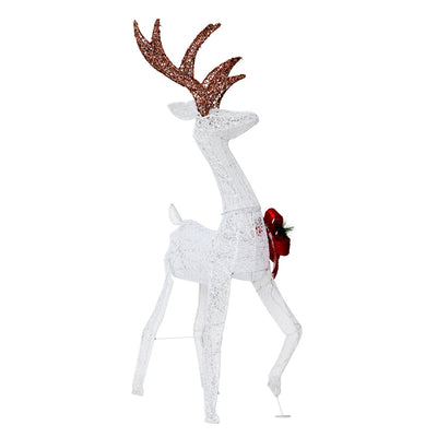 1.5M Christmas Lights Reindeer 100 LED Decorations Jingle Jollys