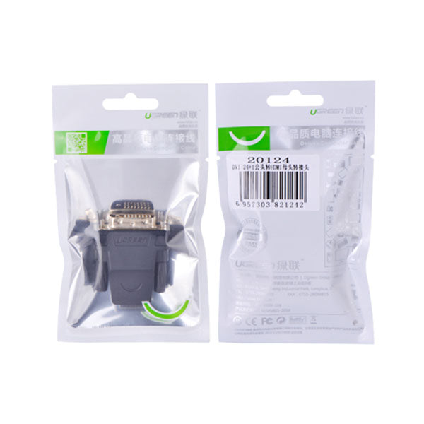 UGREEN DVI (24+1) Male to HDMI Female adapter (20124)