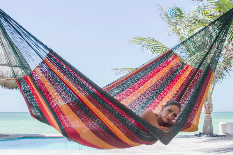 The out and about Mayan Legacy hammock Doble Size in Imperial colour