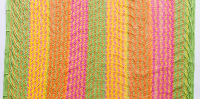 Mayan Legacy Queen Size Cotton Mexican Hammock in Radiante Colour