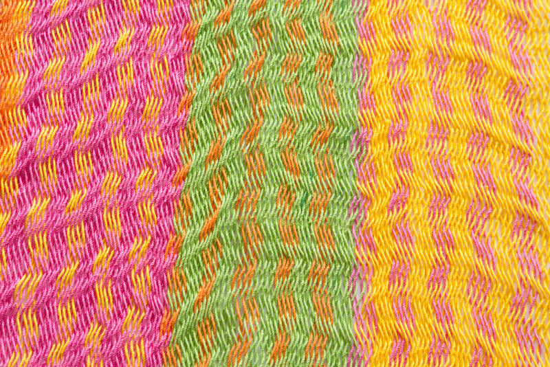 Mayan Legacy Queen Size Cotton Mexican Hammock in Radiante Colour