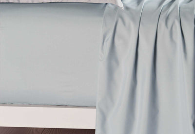 Luxton Queen Size Blue Fog Color Fitted Sheet