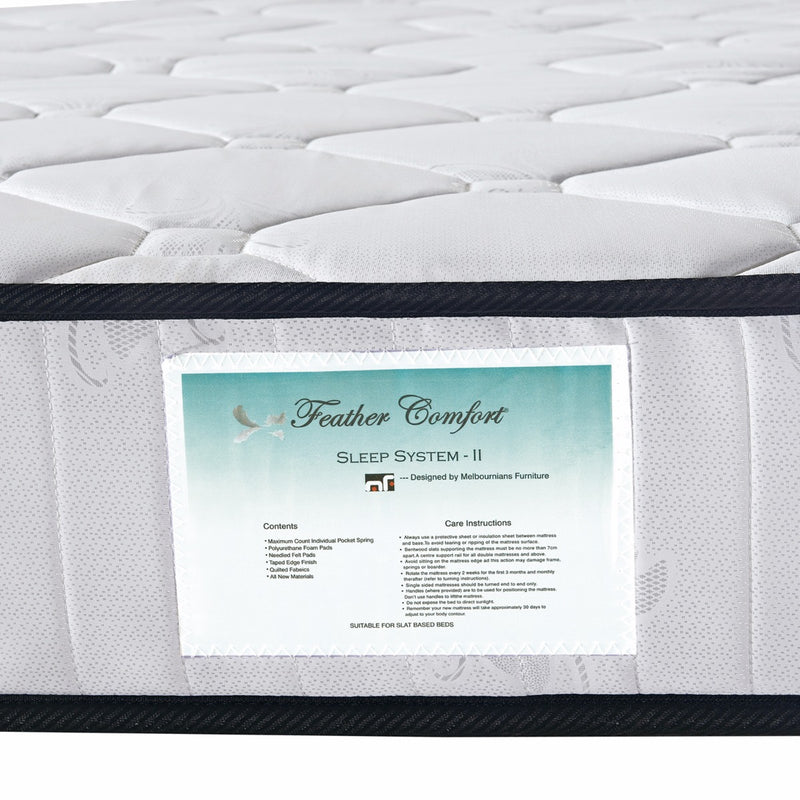 King Single Size Mattress in 6 turn Pocket Coil Spring and Foam Best value