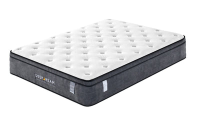 Eurotop Mattress 5 Zone Pocket Spring Latex Foam 34cm - King Single