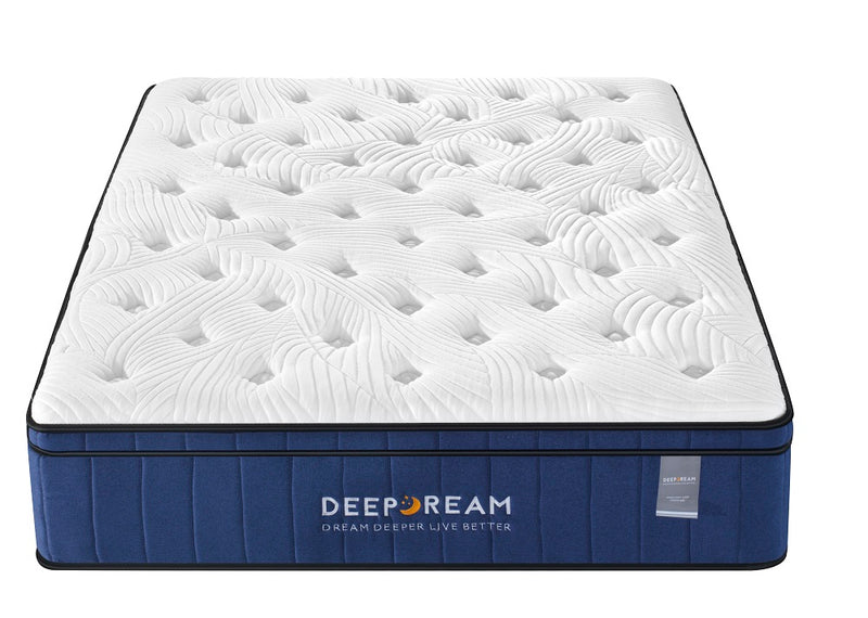 Cool Gel Memory Foam Mattress 5 Zone Latex 34cm - Queen